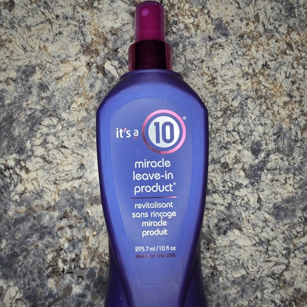 It's a 10 Miracle Leave-In Product 10 oz LARGE bottle